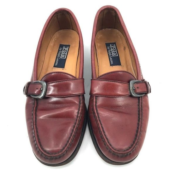 Polo by Ralph Lauren Burgundy Loafers main image 7